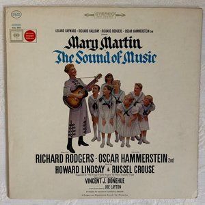 Mary Martin The Sound of Music Vinyl Album Columbia KOS 2020 Origi Broadway Cast